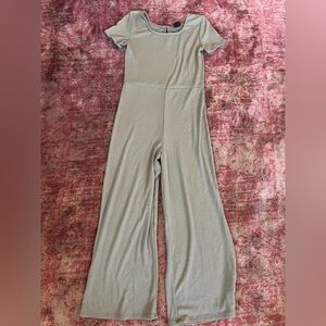 Art Class Dusty Green Jumpsuit